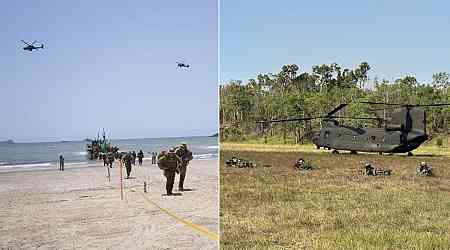 Singapore and Australian militaries bond over football and 'drop bears' in bilateral exercise with over 1,900 troops