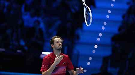 Medvedev loses temper in ATP Finals loss to Fritz