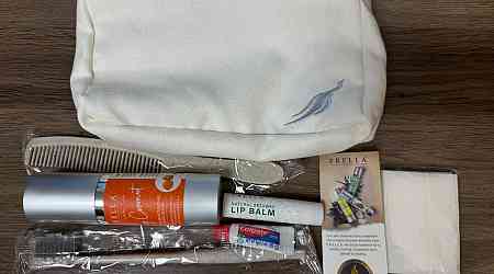 SriLankan Business Class Amenity Kit Review