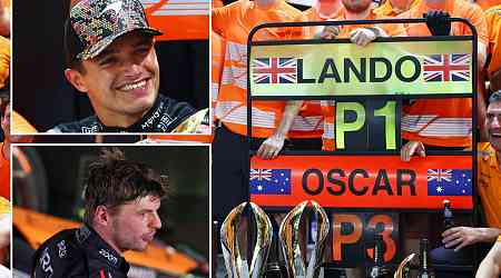 Lando Norris finally breaks opening lap curse to keep slim hopes of pipping Max Verstappen to F1 world title alive