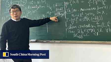 Award-winning mathematician Ma Xiaonan leaves Europe for China