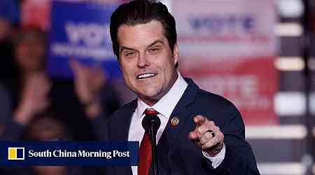 Trump picks firebrand congressman Matt Gaetz for attorney general