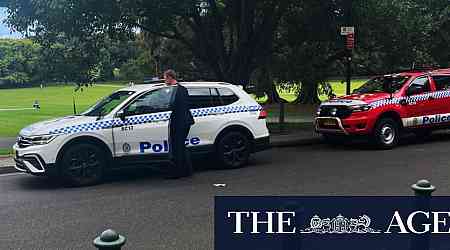 Hunt for man who allegedly fired gel blaster outside NSW Parliament