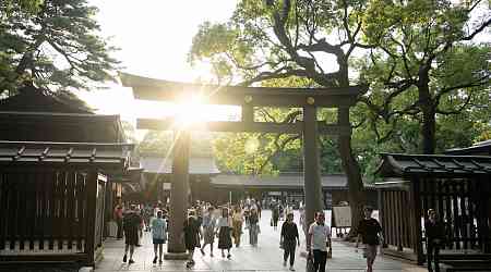 Police arrest US man for allegedly scratching letters into Japanese shrine