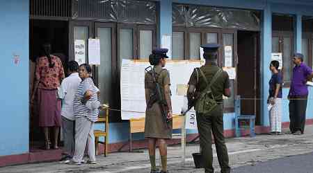 Sri Lanka votes in a parliamentary election that's key for its new Marxist-leaning president