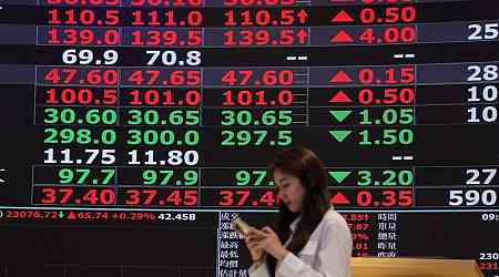 Taiwan shares close up 0.12%