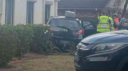 Scare as car crashes into daycare centre