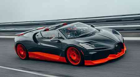 Bugatti W16 Mistral Sets New Open-Top Speed Record at Over 280 MPH