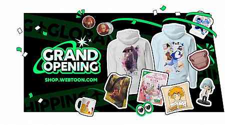 WEBTOON Entertainment Launches WEBTOON Shop, A New Online Retail Destination for Webcomic Merchandise