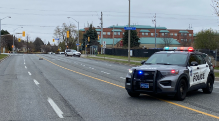 Victim found with gunshot wound after vehicle flees Toronto police, crashes