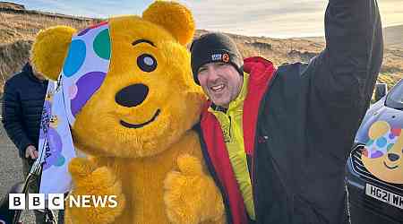 Paddy McGuinness: Presenter to finish BBC Children in Need endurance cycle challenge