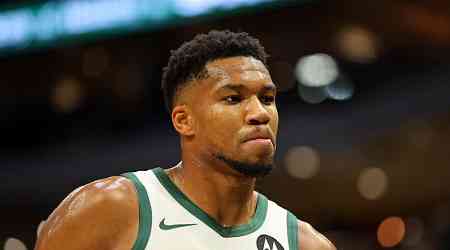 Giannis Talks Injuries, Aims to Get Bucks 'Out of the F--king 1st Round' of Playoffs