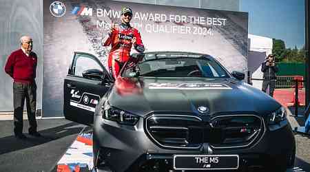 Francesco Bagnaia Clinches 2024 BMW M Award in MotoGP