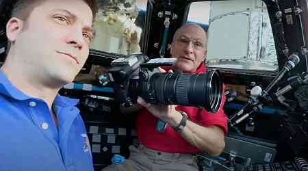 Watch ISS Astronauts Geek Out About Photography in Space