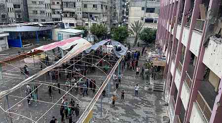 Israeli air raid on Gaza City school-turned-shelter kills 10 people