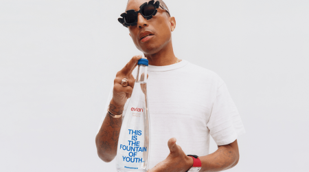 evian's 'Fountain of Youth' Bottles Designed in Collaboration with Pharrell Williams x Humanrace are Available Now