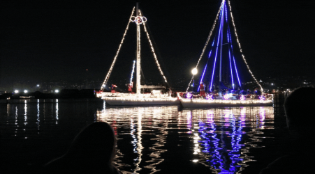 12/7/24: Alameda Oakland Lighted Yacht Parade (2024) - FREE