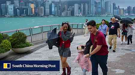 Storm Man-yi: Hong Kong T1 typhoon signal to remain in force until 10pm