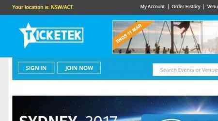 Ticketek Australia took website down due to "heightened threat level"