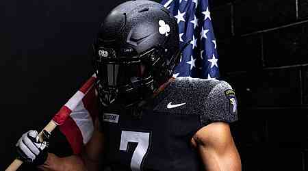 Black Knights' 2024 Army-Navy uniform honors legacy of 101st Airborne Division