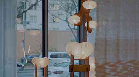 Kawabi's Lamps Emit A Serene Glow at NYC's Colony Gallery