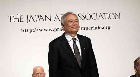 Ang Lee honored in Japan as 1st Taiwanese Praemium Imperiale laureate