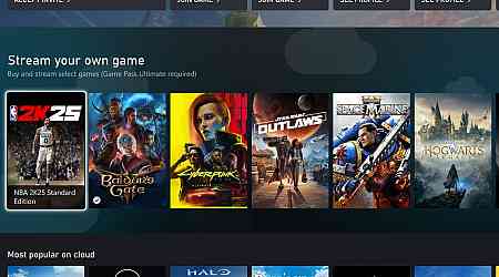 Xbox Game Pass Ultimate subscribers can now stream "select" games from their own library via Cloud Gaming