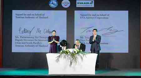 EVA Air and TAT strengthen partnership for tourism growth