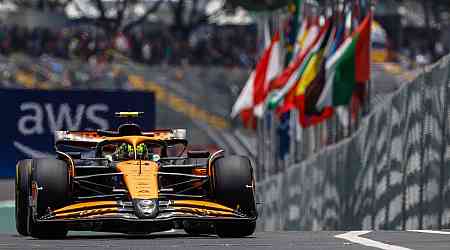 F1 Brazilian GP: Norris tops FP1 from Russell and Haas sub Bearman