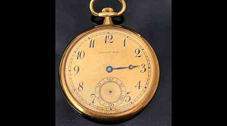 Gold pocket watch given to captain who rescued Titanic survivors sells for nearly $2M