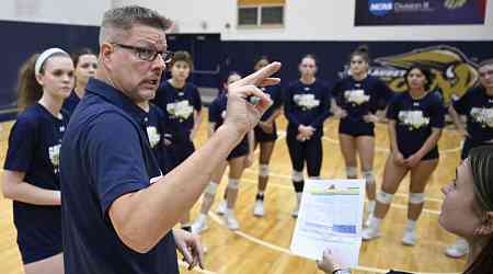 Gallaudet women's volleyball team is signing, quietly winning and rolling into the NCAA Tournament