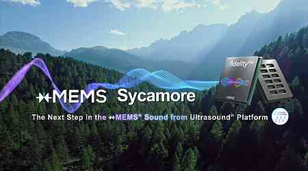 xMEMS introduces Sycamore 1mm-thick micro speaker for smart watches and more