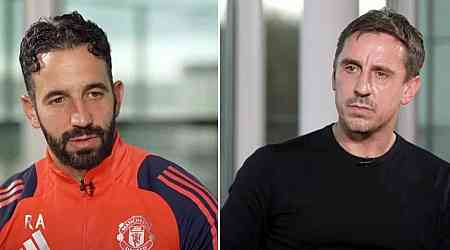 Gary Neville apologises to Ruben Amorim after calling out Man Utd local hero