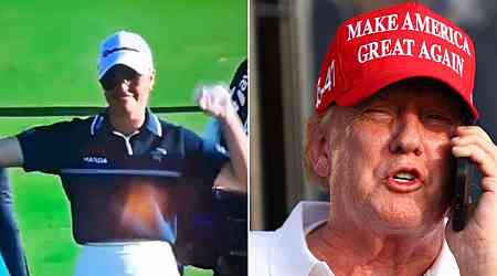 British golfer calls for Donald Trump to become Prime Minister - 'Better than Starmer'