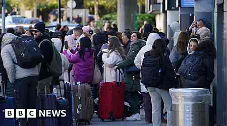 Gatwick Airport: Two detained over 'suspect package'