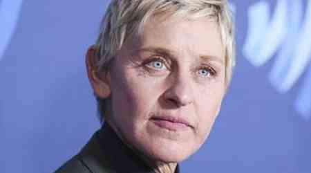 Ellen looks unrecognisable after leaving US