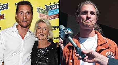 Matthew McConaughey shares advice mom gave him after his arrest for playing bongos naked while high in 1999