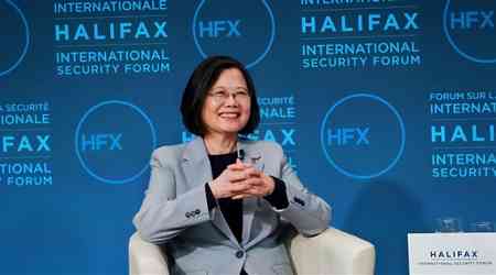 Taiwan's ex-President Tsai says U.S. should prioritize assisting Ukraine