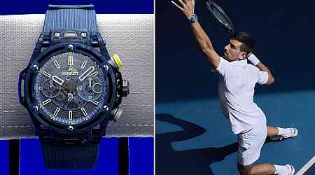 Hublot celebrates tennis legend Novak Djokovic with Big Bang Unico made from his racquets and polos