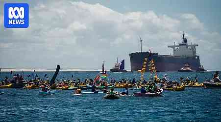 Port of Newcastle shipping paused as more than 100 anti-coal protesters arrested