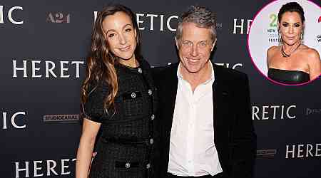 Hugh Grant Steps Out With Wife Anna After Luann de Lesseps Kiss Claims