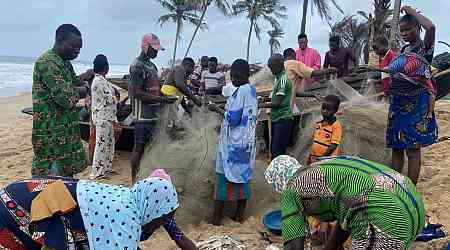 Lost homes and rising seas: A Nigerian coastal community fears extinction