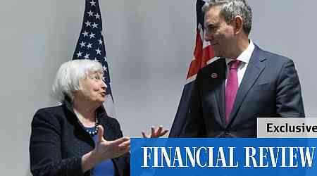 US Treasury boss Janet Yellen pressed Jim Chalmers on OECD tax stand-off