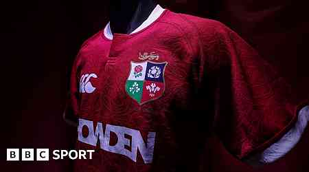 Lions reveal shirt for Australia tour