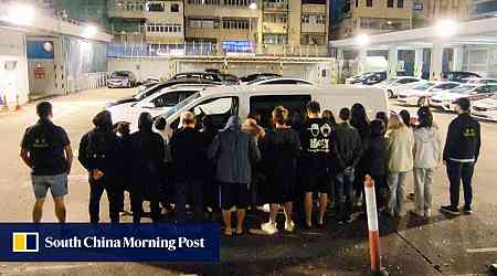 Hong Kong police arrest 24 people after raiding 2 underground casinos in Mong Kok