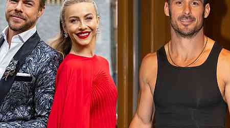  Derek Hough Reacts to Danny Amendola Flirting with Julianne Hough 