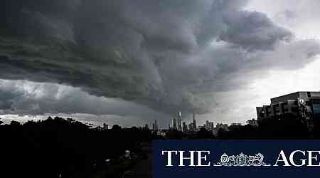 Hail, flash floods: Wild start to summer ahead after tropical storm lashes Melbourne