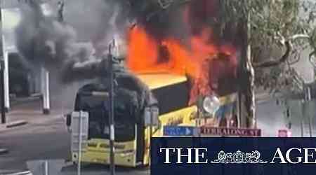 Children escape school bus fire on NSW South Coast