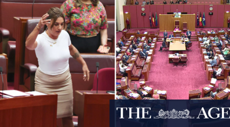 Chaos on final day of parliament for the year