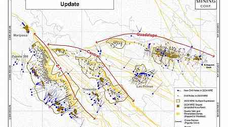 Prime Mining Files NI 43-101 Technical Report for the High-Grade Los Reyes Gold-Silver Project 2024 Mineral Resource Estimate Inaugural Underground Resource Estimated and Overall Resource Expanded